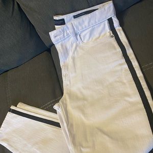 White skinny jeans